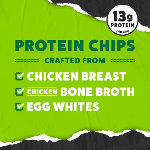 Pack, 1.34oz Pack 12 WILDE Protein Chips Variety High Protein Snacks for Adults, Keto Chips, Gluten Free, Low Carb