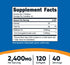 Nutricost CLA (Conjugated Linoleic Acid) 2,400mg, 120 Softgels - Gluten Free, Non-GMO, 800mg Per Softgel