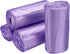 MECCANIXITY Small Trash Bags, 0.5 Gallon Garbage Bags for Mini Trash Can, Purple, 4 Rolls, 120 Counts