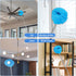 Ceiling Fan Cleaner Duster - Reusable Microfiber Ceiling Fan Blade Cleaner with Extension Pole for Cleaning
