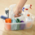 Haundry Large Cleaning Caddy with Handle, Sturdy Organizer Basket for Household Cleaning Supplies