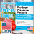 6-Pack of FreshFlow Equivalent to P1KC6R1 / W10346771A Compatible Replacement Produce Preserver Packets by Impresa