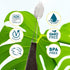 Pack 1 RADIUS Toothbrush Source Floss Brush BPA Free & ADA Accepted Improve Gum Health & Reduce Gum Issues - Medium
