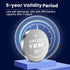 CR1220 3 Volt Coin Lithium Battery, 10 Pack for LED Light, Thermometer, Alarm Sensor, Watch - 5-Year Warranty