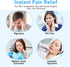 LotFancy Wisdom Teeth Ice Pack Head Wrap, Face Ice Pack for TMJ Pain Relief, 4 Reusable Gel Packs