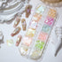 Seashell Slices Nail Decoration, 3D Glitter Sequins for Mermaid DIY Acrylic Nails Supplies