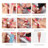 NMKL38 120Pcs Dual Forms Full Cover Nail Tips, Upper Arched Extension Mold (Mold C) for Nail Art