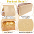 WKNGM 50PCS (8.7 4.3 11 Inches) Reusable Kraft Paper & Plastic Bread Bags with Tin Tie Lock, Sourdough Bread Bags
