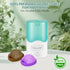 Set, 2 GLOWELLE Menstrual Disc and Sterilizer Mini Period Disc/Cup Steamer Cleaner with Soft Reusable Menstrual