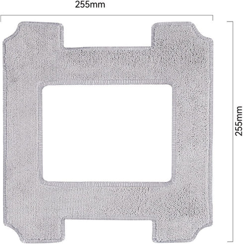 Mop Pad Mop Cloth Rag - Compatible with Ecovacs WINBOT W1/W1 Pro Window Cleaning Robot - Replacement Accessories (2PCS)