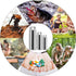 TISUR Portable Pill Cases, Waterproof Metal Titanium Pill Holder, Keychain Pill Box, Medicine Organizer for Travel,