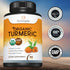 Sunergetic USDA Certified Organic Turmeric Supplement – 1,400mg of Turmeric per Serving with Organic Black Pepper - 180