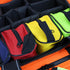 Set 4 Lightning X Products Color Coded First Aid Medical Kit Accessory Pouches - Zippered Bag With Transparent Window