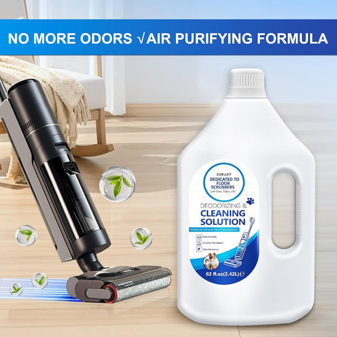 ZORAST 82 Oz S3/S5/S7 3/5 Floor Cleaning Solution, Fl , Deep Cleans for Multiple Hard Floors, Compatible with Tineco