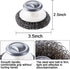 3 Pack Stainless Steel Scrubber with Handle, Steel Wool for Cleaning Dishes, Metal Sponges for Pots, Sink, Pans, Grills