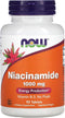 NOW Supplements Niacinamide (Vitamin B-3) 1000 mg | 90 Tablets | Off-white, White | Energy Production*