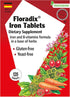 Floradix Iron Tablets - Energy Support Supplement for Men & Women - Natural Iron with B Vitamins & Vitamin C, 120