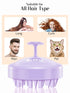 HEETA Updated Hair Shampoo Brush, Scalp Massager with Soft Silicone Bristles, Hair Care Tool for Women Men Kids,