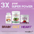 Superfood Beet Powder - Nitric Oxide, Green Tea, BCAA, L-Arginine, L-Citrulline for Heart Health Support, Non-GMO Berry