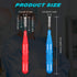 150 Pieces Interdental Brush Toothpick, Oral Interdental Brush Flosser Cleaners, Red, Blue, 0.1 Inch