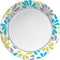 Genuine Joe Printed Paper Plates, 10" Diameter, Pack of 125
