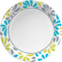 Genuine Joe Printed Paper Plates, 10" Diameter, Pack of 125