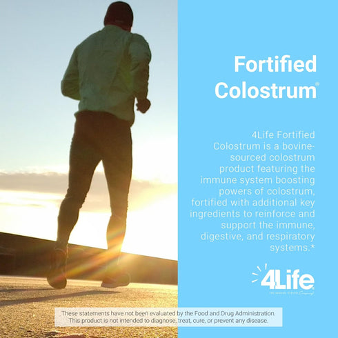 4Life Fortified Colostrum - Immune, Digestive, and Respiratory Support, 60 Capsules.