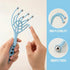 TJE 2 Pack 9 Handheld Scalp Massager, with Claws & Rolling Balls for Head & Body, Portable Relaxation Tool for Home