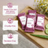 Set 3 Pack, 30 Count LA Fresh Feminine Hygiene Wipes with Aloe Vera Chamomile, Cucumber and Vitamin E for Refreshing