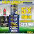 MHP Impact Hydration Electrolyte Creatine Sports Drink Mix, Lemon Lime, 30 servings, No Artificial Sweeteners