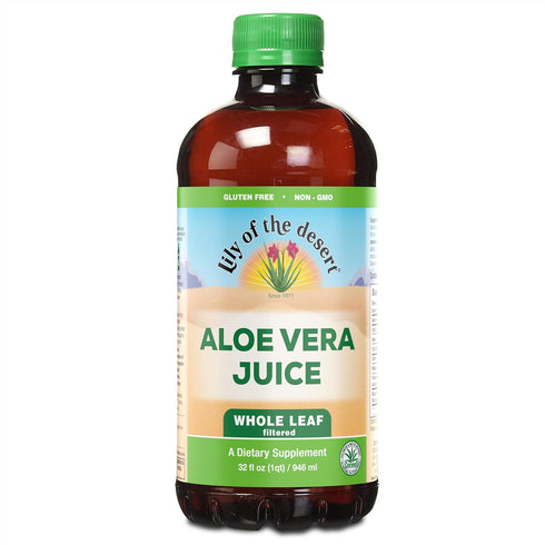 Lily of the Desert Aloe Vera Juice, Whole Leaf Filtered, 32 Fl Oz