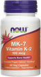 NOW Foods MK-7 Vitamin K-2 100 mcg Veg Capsules, 60 Count (3 Pack)