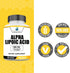 American Standard Supplements Alpha Lipoic Acid 1300mg - Vegan, Gluten Free, Non-GMO, 90 Capsules, 45 Servings