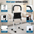 ZWPARTS 6 (30.7-36.6") 300lb Stand Assist Aid for Elderly - Adjustable Heights Capacity, Carbon Steel Frame, Non-Slip