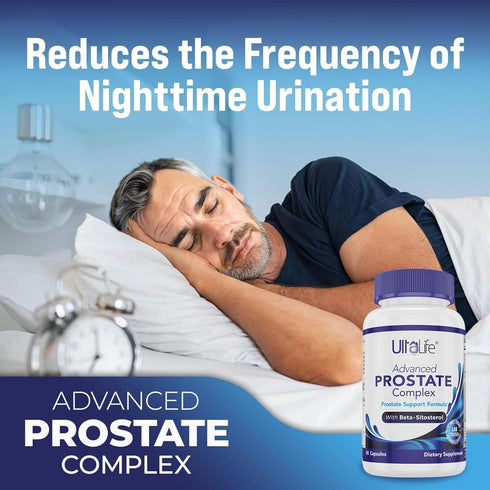 Advanced Saw Palmetto Prostate Supplement for Men, 90 Capsules for Urinary Comfort & Prostate Health