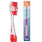 SmileGoods A385 Soft Bristle Toothbrush, 38 Tuft, 72 Individually Packaged Premium Toothbrushes, Assorted Colors Bulk