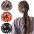 TOBATOBA Bun Maker Clip, 3 Pcs Bird Nest Hair Clips for Women, Expandable Ponytail Holder Hair Accessories