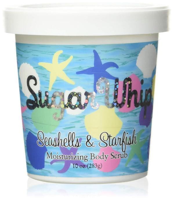 Primal Elements Sugar Whip Body Scrub - Seashells and Starfish, 10 oz.