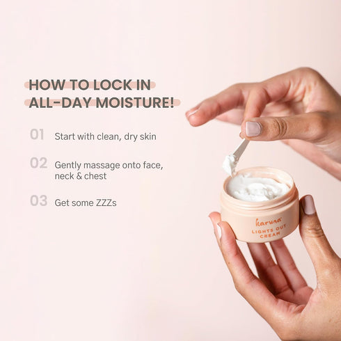 Karuna - Lights Out Cream Nighttime Moisturizer, Anti-Wrinkle Night Cream with Peptides, Hyaluronic Acid, and Magnolia