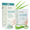 Sea Salt & Aloe Foot Masks | Moisturizing Socks for Tired, Dry Feet | Exfoliating Korean Skin Care - 3 Pairs