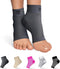 FlexAdapt Plantar Fasciitis Compression Socks - 1 Pair for Achilles Tendonitis Relief, Foot Swelling, Gray, Small