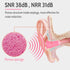 LYSIAN Ultra Soft Foam Ear Plugs for Sleep - 38dB Noise Cancelling Earplugs, 60 Pairs, Pink Color