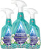 Astonish Streak Free Foaming Bathroom Cleaner Spray, 3 Pack, 750 ml, White Jasmine & Basil Scent, Deep Cleaning
