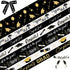 Hying 8 Rolls Graduation Ribbons, Class of 2024, 3/8" / 2" x 24 Yards for Gift Wrapping, DIY Party Decoration
