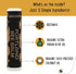 Portland Bee Balm All Natural Handmade Beeswax Lip Balm - Unscented, 3 Count