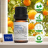 HIQILI Sweet Orange Essential Oil - 100% Pure Natural for Diffuser, Aromatherapy - 10ml