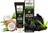 Charcoal Toothpaste - Natural Whitening with Coconut Shell Powder, Fluoride-Free, Gentle Effective, 3.52oz - Black