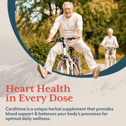 ruved Carditone - Natural Heart Health Supplement for Women & Men, 30 Vegetarian Caplets