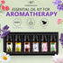 Floral Essential Oil Set, 6x10ml Aromatherapy Gift Kit for Diffuser, Humidifier, DIY Candle, Air Purifier