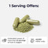 Paradise ORAC Energy Greens Powder - Super Antioxidants & Probiotics for Gut Health, 120 Capsules